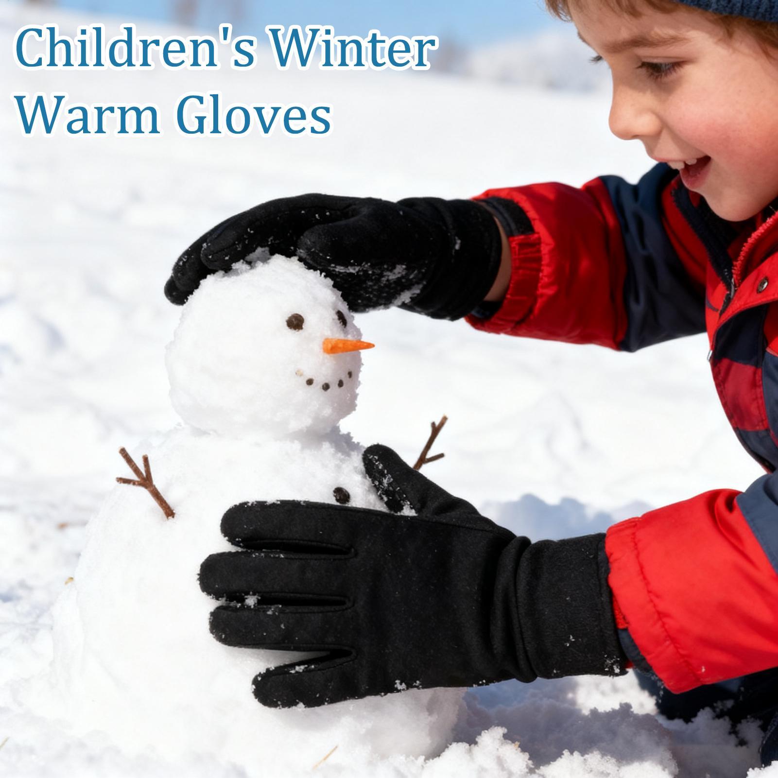 Winter Glove Insulated - Winter Gloves For Kids Touchscreen Insulated