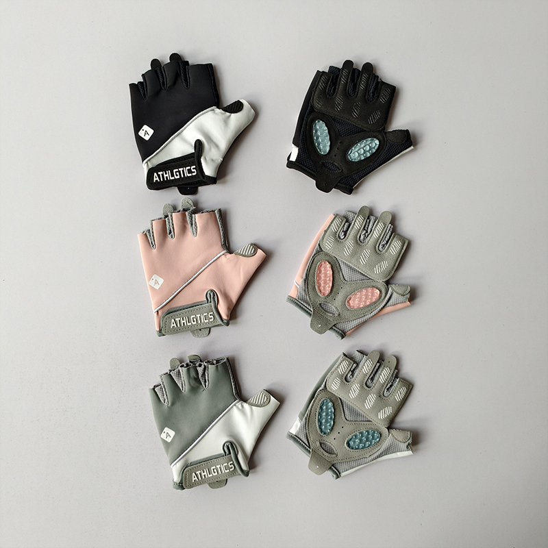 Cycling Glove Padded - Fitness Women's Half Finger Gloves Anti