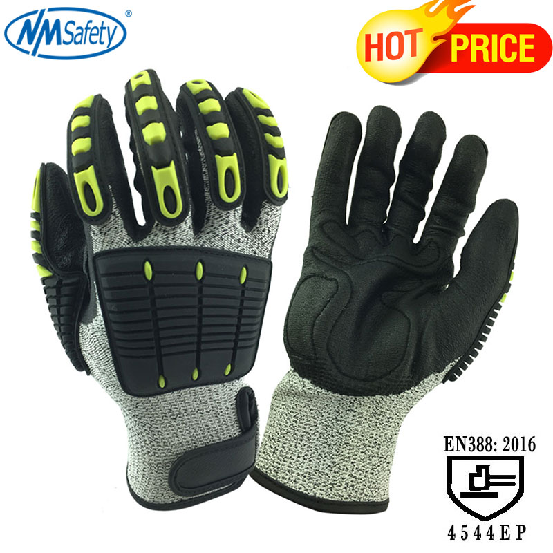 Work Glove Impact - NMSafety Anti Vibration Safety Work Glove