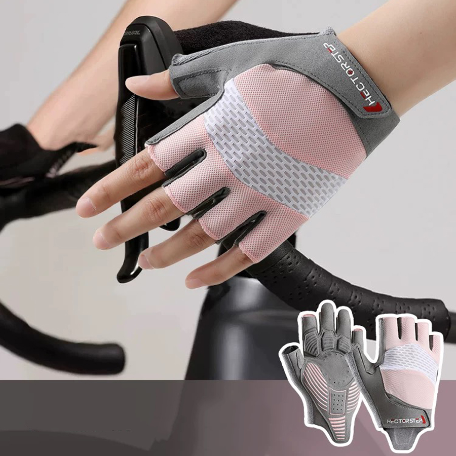 Workout Glove Gym - Bike Cycling Sports Gloves: Half Finger
