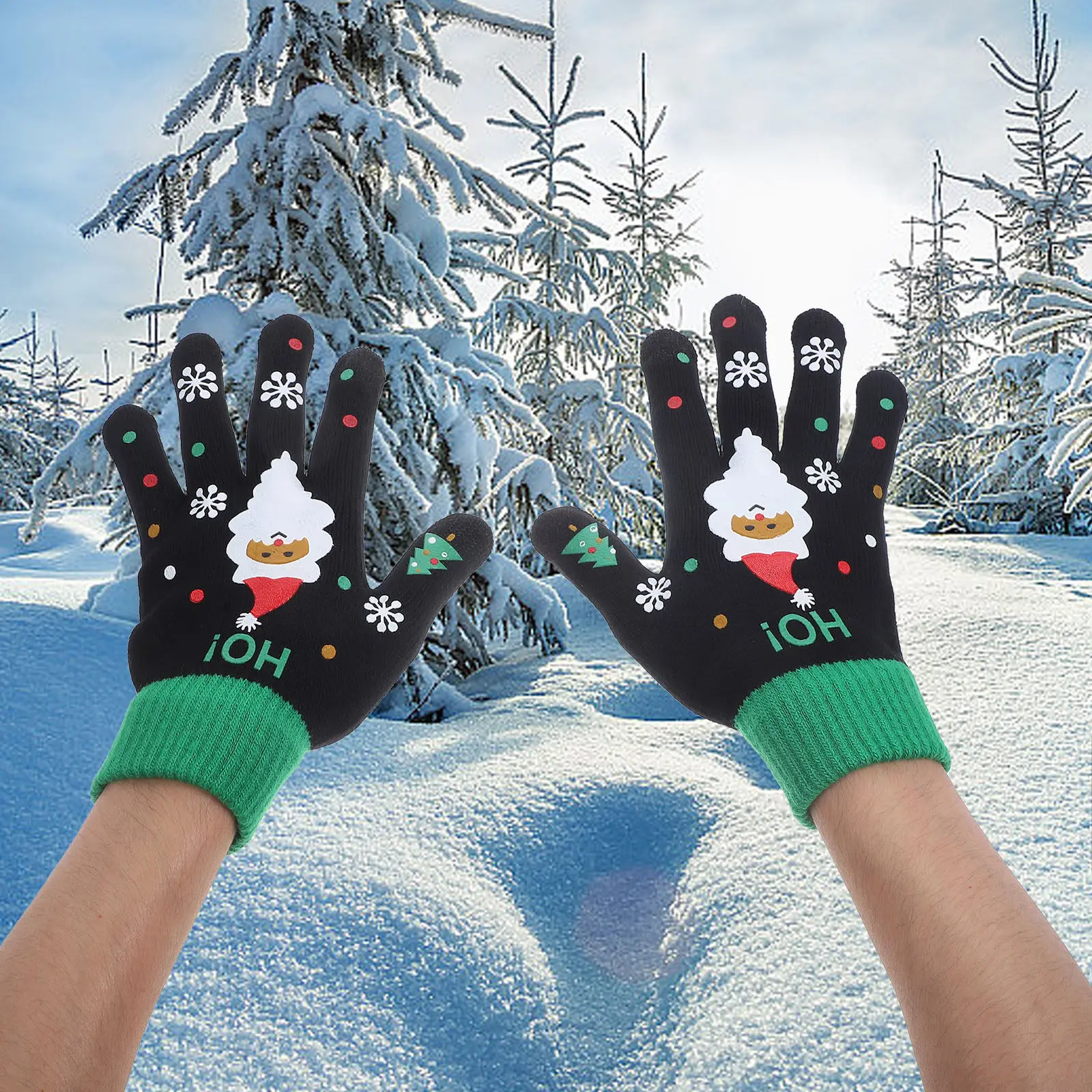 Wool Glove Lined - 1-20Pairs Winter Knit Gloves Touchscreen 5