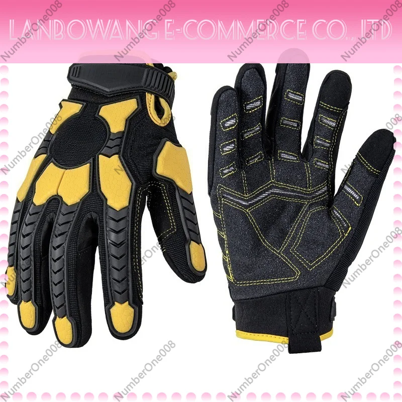 Work Glove Impact - Level 6 Cut Resistant Gloves, PVC