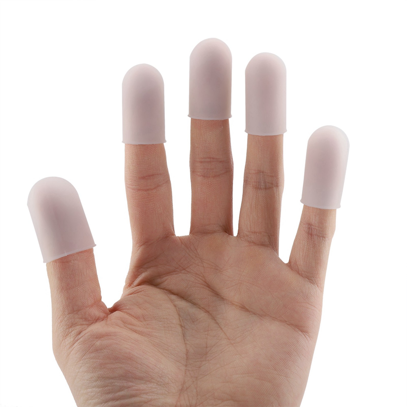 Oven Mitt Silicone - 5pcs Silicone Finger Protector Thumbs Sleeve
