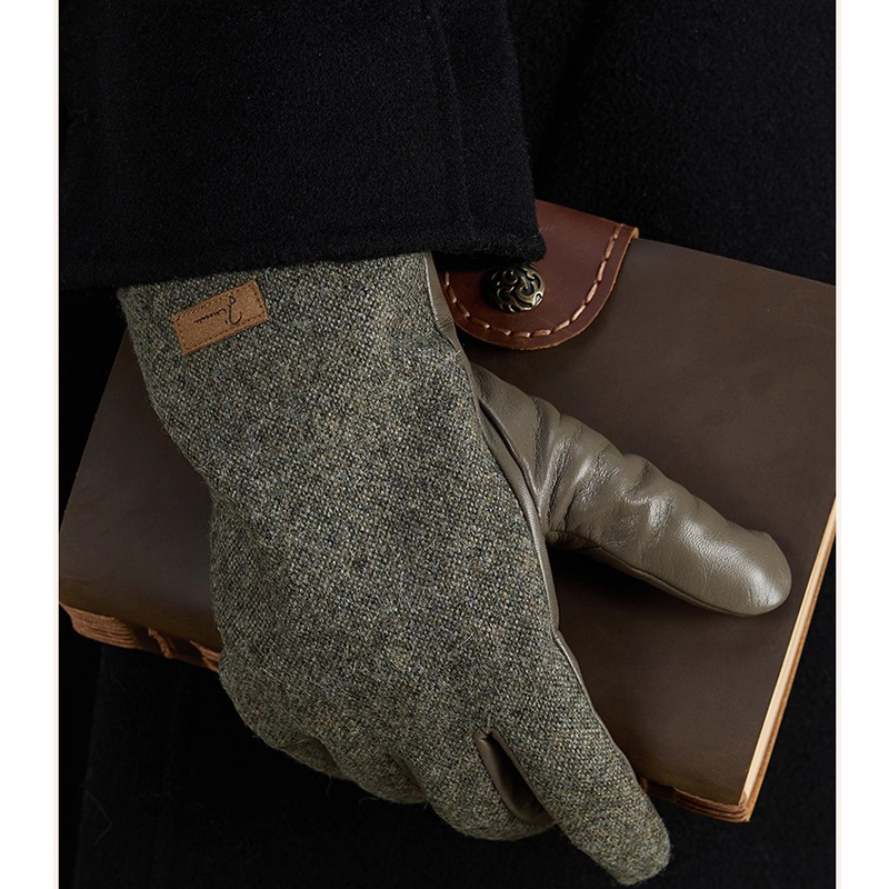 Men's Touchscreen Winter Glove - Wool Glove Lined 评论和价格