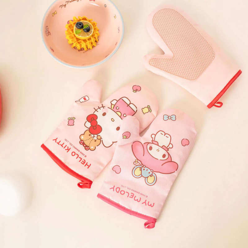 Hello Kitty Kuromi Silicone Gl - Heat Resistant Glove 评论和价格