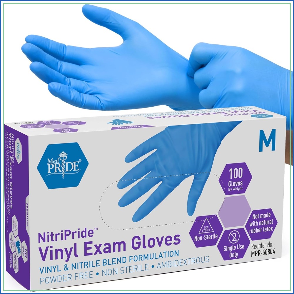 Nitrile/Vinyl Blend Exam Glove - Exam Glove Nitrile 评论和价格