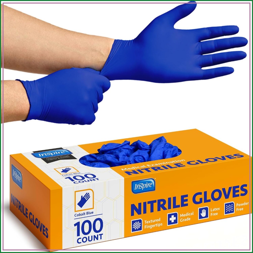 Cobalt Blue Nitrile Disposable - Exam Glove Nitrile 评论和价格