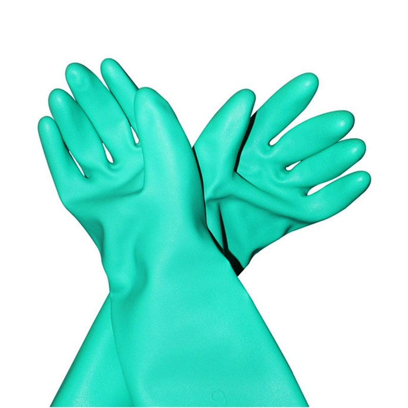 8Pieces/4 Pairs Oil-proof Long - Nitrile Mechanic Glove 评论和价格