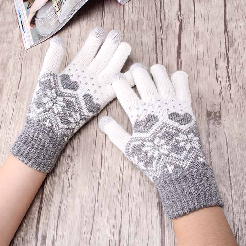 Women Knitted Gloves Magic Tou - Magic Touch Glove 评论和价格