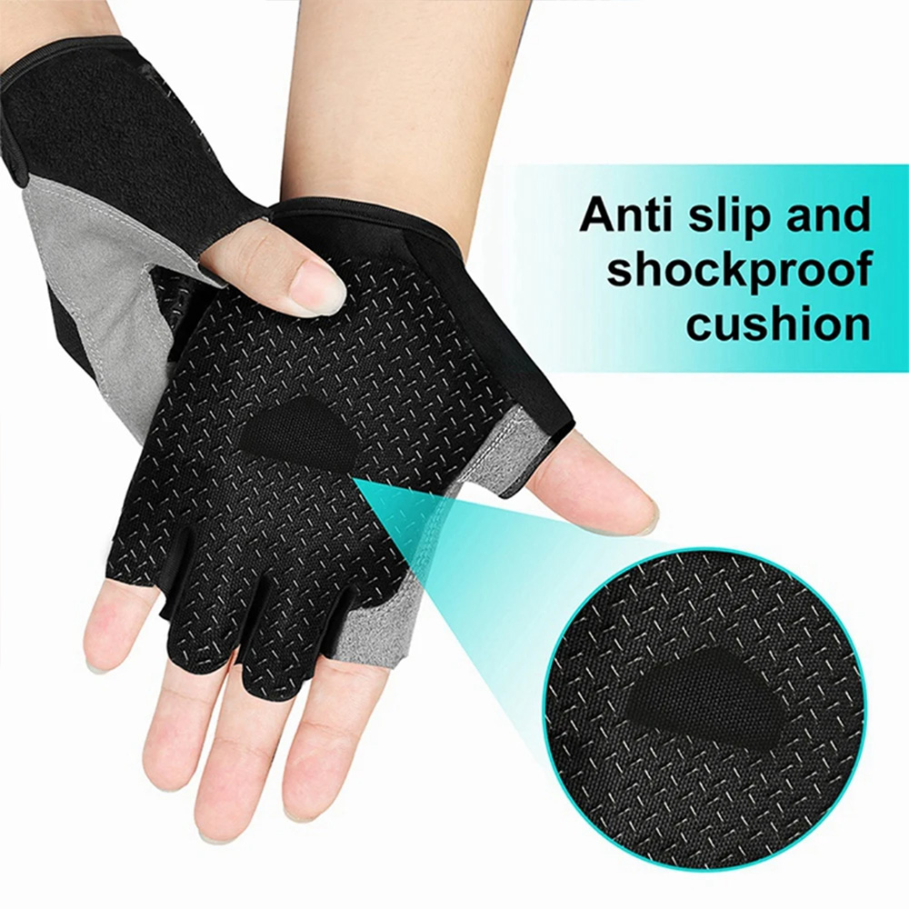 Non-Slip Half-Finger Training  - Workout Glove Gym 评论和价格