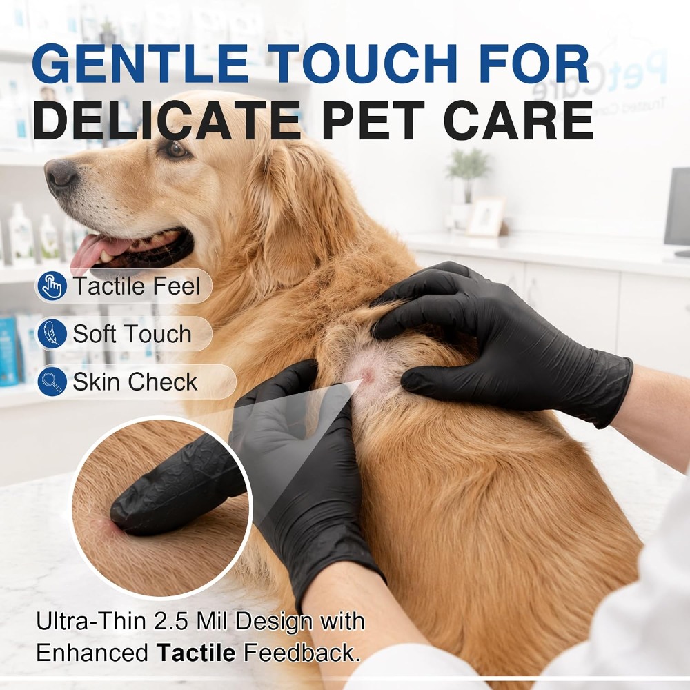 Disposable Black Nitrile Glove - Exam Glove Nitrile 评论和价格