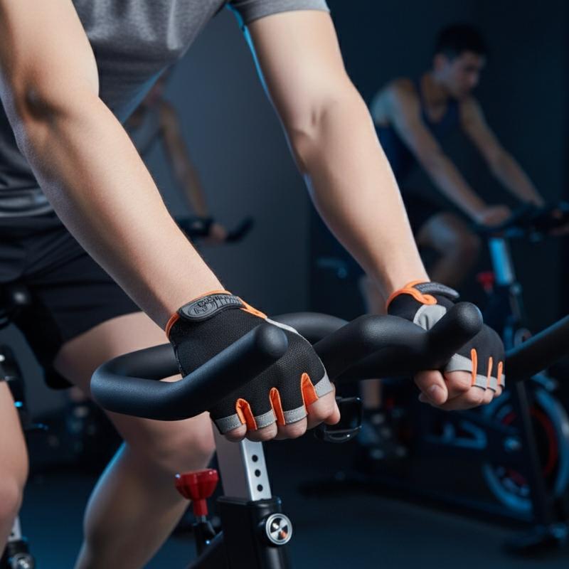 Fingerless Cycling Gloves Anti - Fingerless Glove Knit 评论和价格