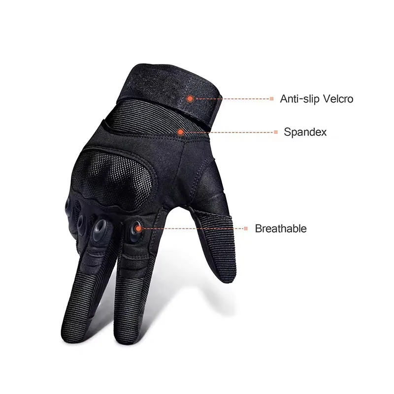 Men's Full Finger Tactical Glo - Motorcycle Glove Knuckle 评论和价格