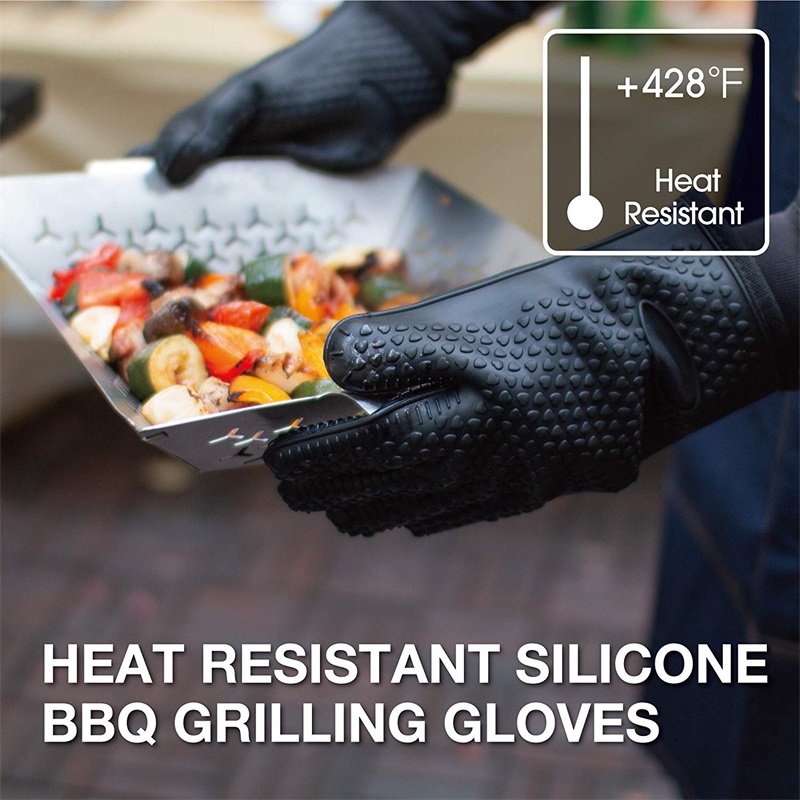 1/2Pcs Oven Mitts Baking Glove - Rubber Glove Cleaning 评论和价格
