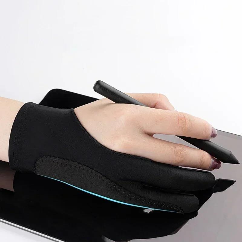 S/M/L Two-Finger Drawing Glove - Touchscreen Glove Capacitive 评论和价格