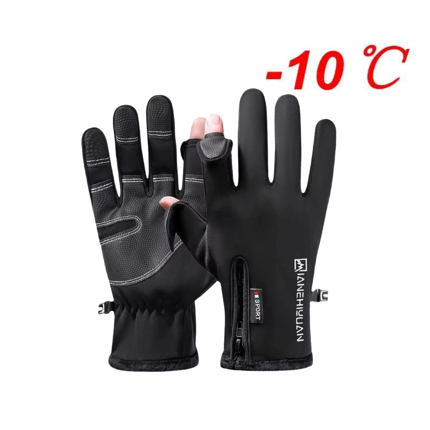 Cycling Gloves Men Touch Scree - Ski Glove Waterproof 评论和价格