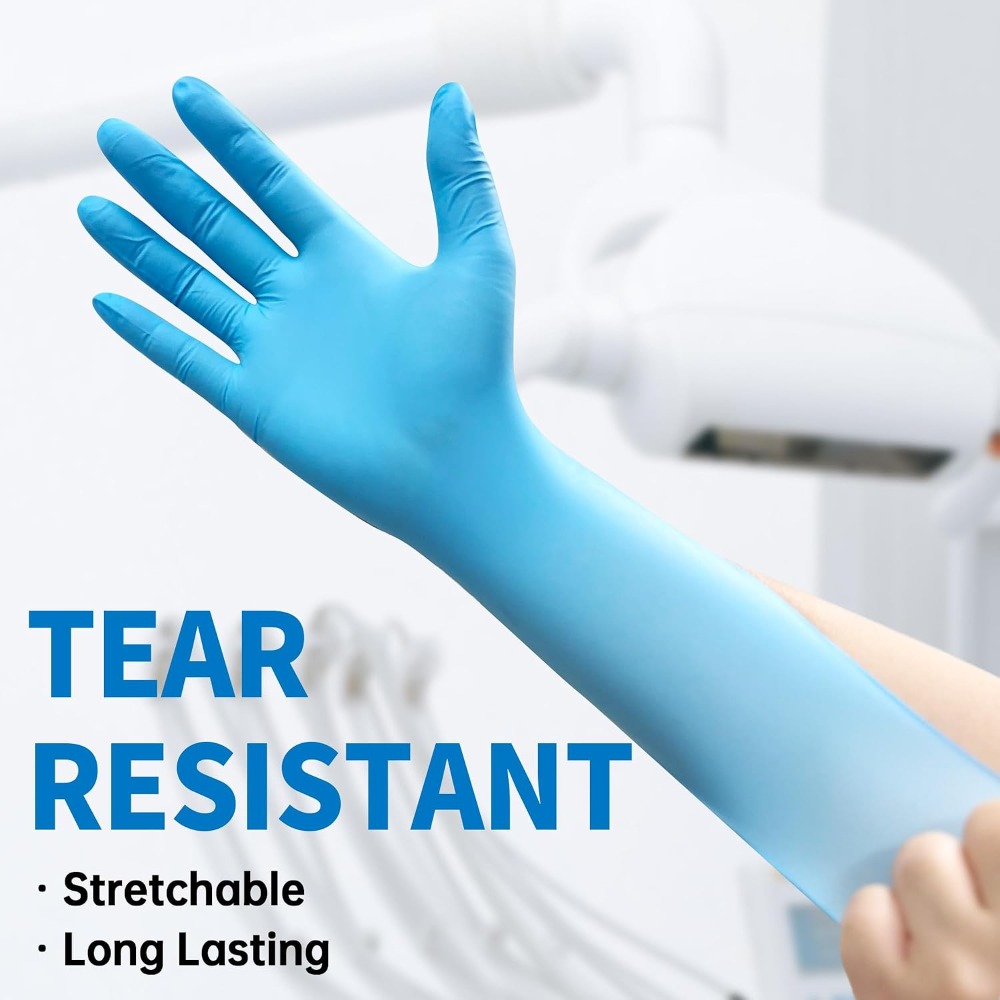 Blue Nitrile Disposable Exam G - Exam Glove Nitrile 评论和价格
