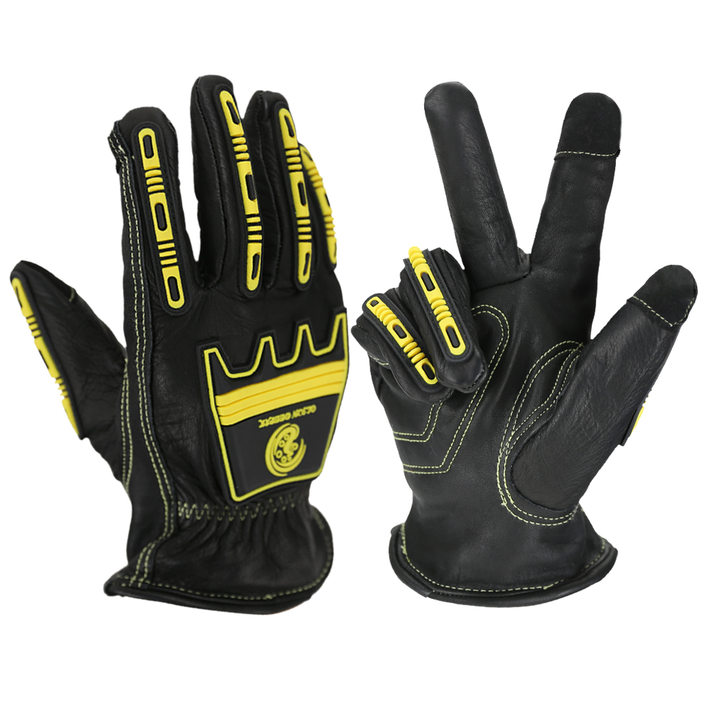 Impact Leather Work Gloves,Win - Work Glove Impact 评论和价格