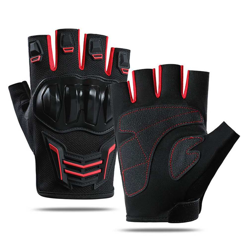 Breathable Motorcycle Gloves S - Cycling Glove Padded 评论和价格