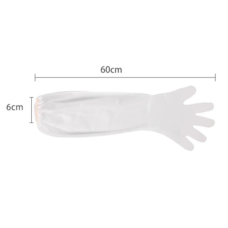 100PCS Disposable Arm Guard Gl - Rubber Glove Cleaning 评论和价格