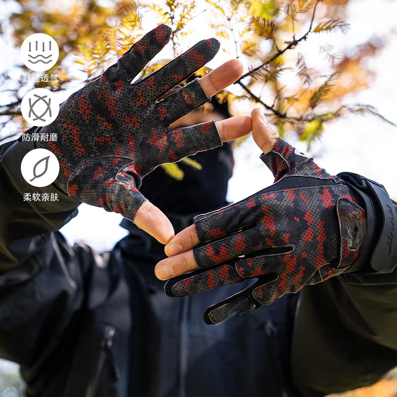 Gamakatsu Fishing Gloves Anti- - Cycling Glove Padded 评论和价格
