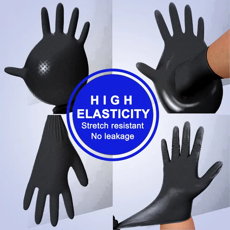 8 Mil Heavy Duty Industrial Or - Rubber Glove Cleaning 评论和价格
