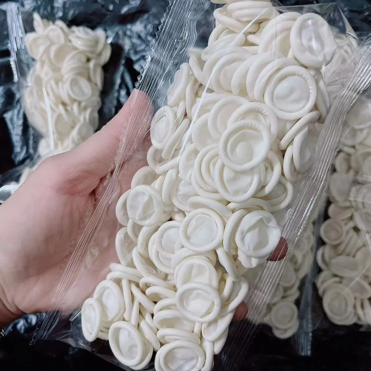 50-200pc Non-slip Fingers Cove - Rubber Glove Cleaning 评论和价格