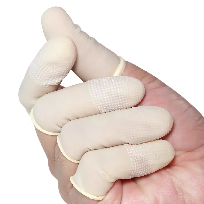 50-200pc Non-slip Fingers Cove - Rubber Glove Cleaning 评论和价格