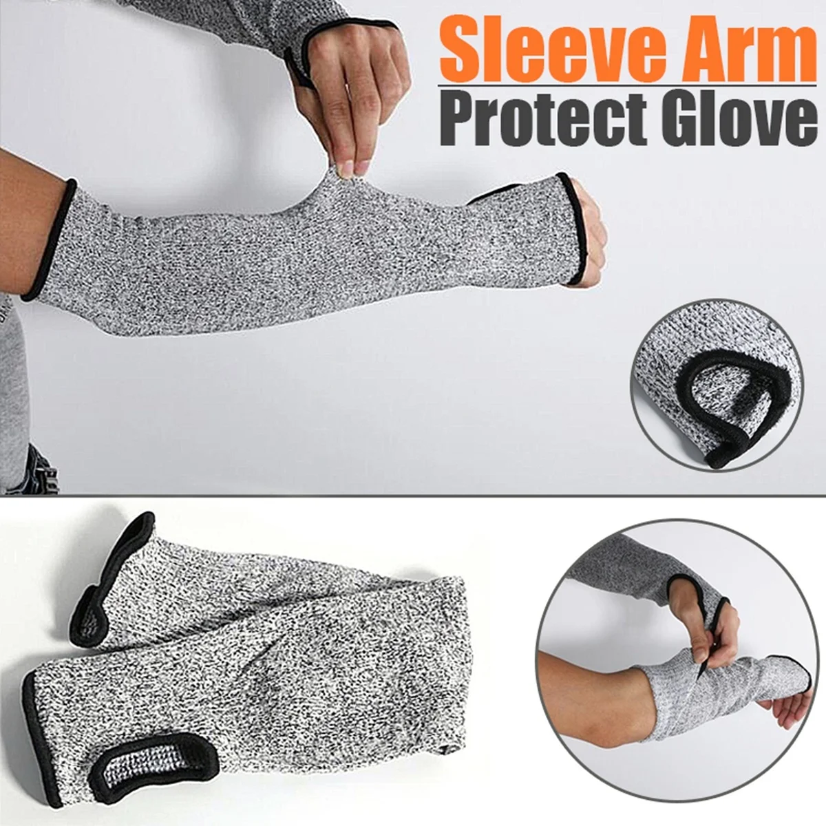 Cut Resistant Arm Sleeve for K - Cut Resistant Glove 评论和价格