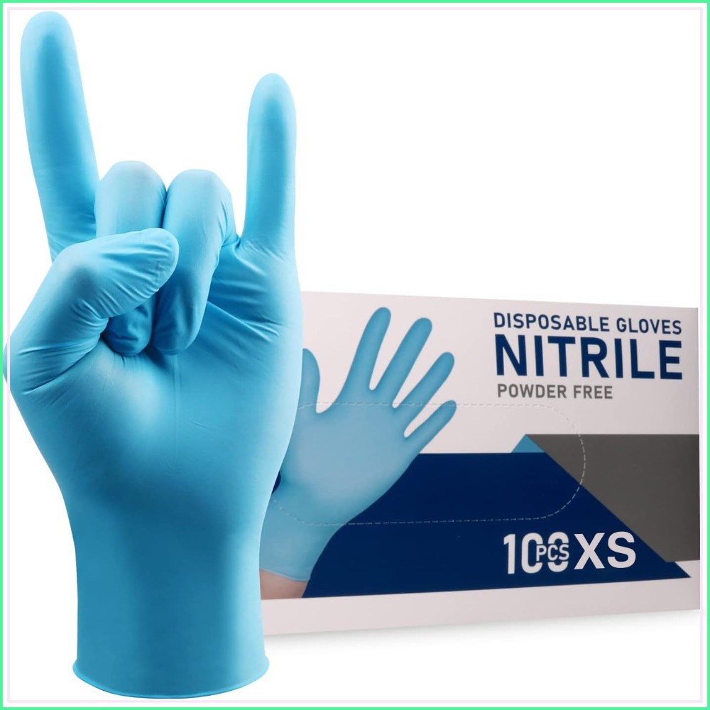 Nitrile Disposable Gloves Powd - Exam Glove Nitrile 评论和价格