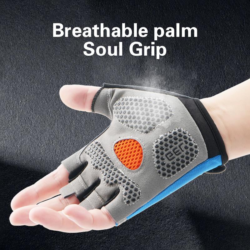 Hot Half Finger Cycling Gloves - Cycling Glove Padded 评论和价格