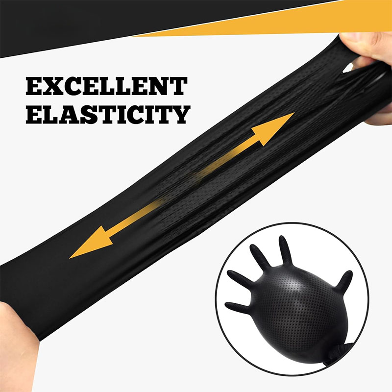 2-100PCS 8mil Heavy Duty Indus - Nitrile Mechanic Glove 评论和价格