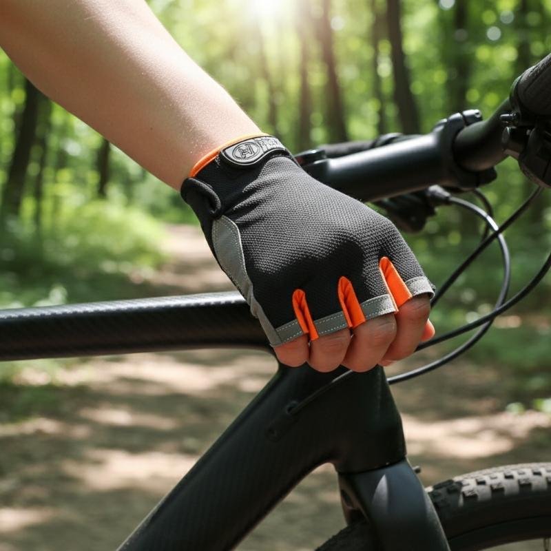 Half Finger Cycling Gloves Men - Cycling Glove Padded 评论和价格