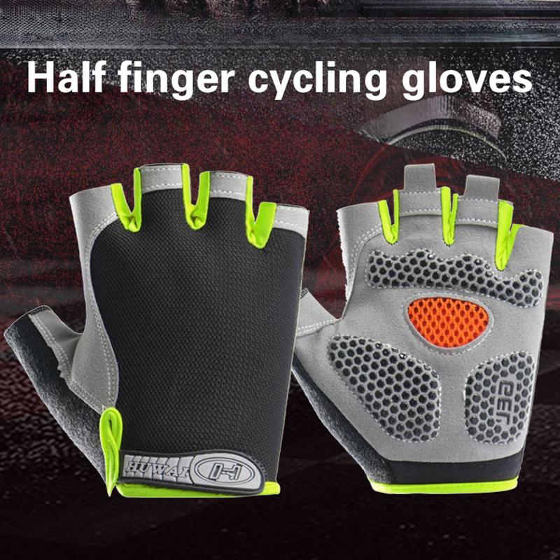 Half Finger Cycling Gloves Men - Cycling Glove Padded 评论和价格