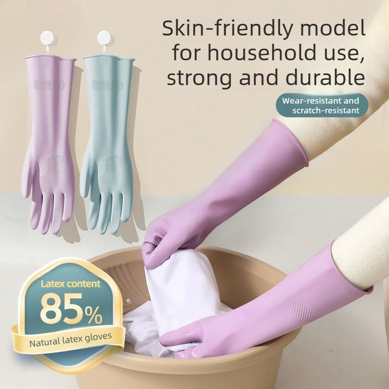 Latex Dish Washing Gloves,with - Dish Glove Rubber 评论和价格