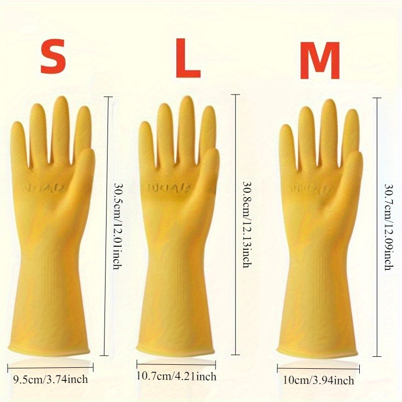 1Pairs(2pcs) Rubber Gloves Was - Dish Glove Rubber 评论和价格