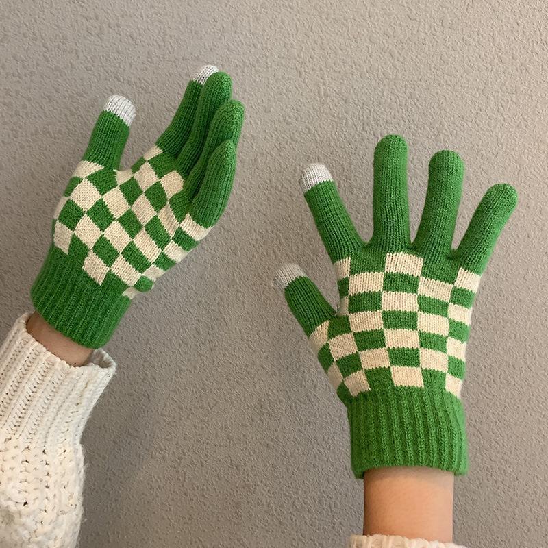 Winter Elastic Knitting Gloves - Magic Touch Glove 评论和价格