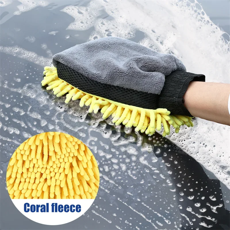 1/5pcs Car Washing Gloves Wate - Gardening Glove Waterproof 评论和价格