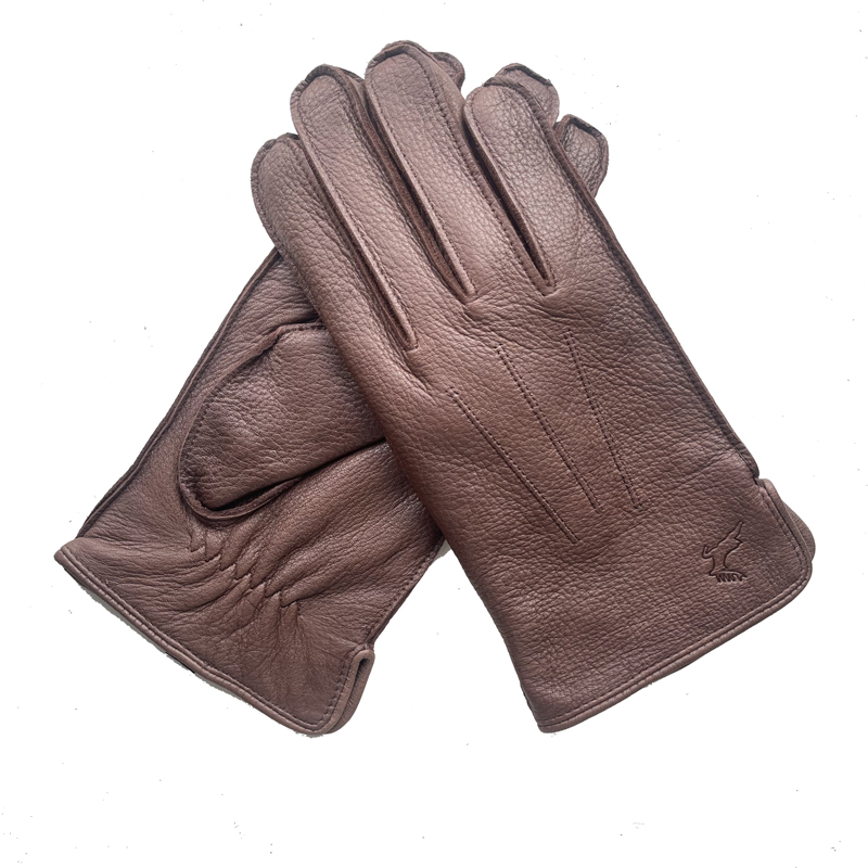 High Grade Man Deerskin Leathe - Wool Glove Lined 评论和价格