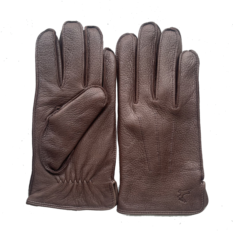 High Grade Man Deerskin Leathe - Wool Glove Lined 评论和价格