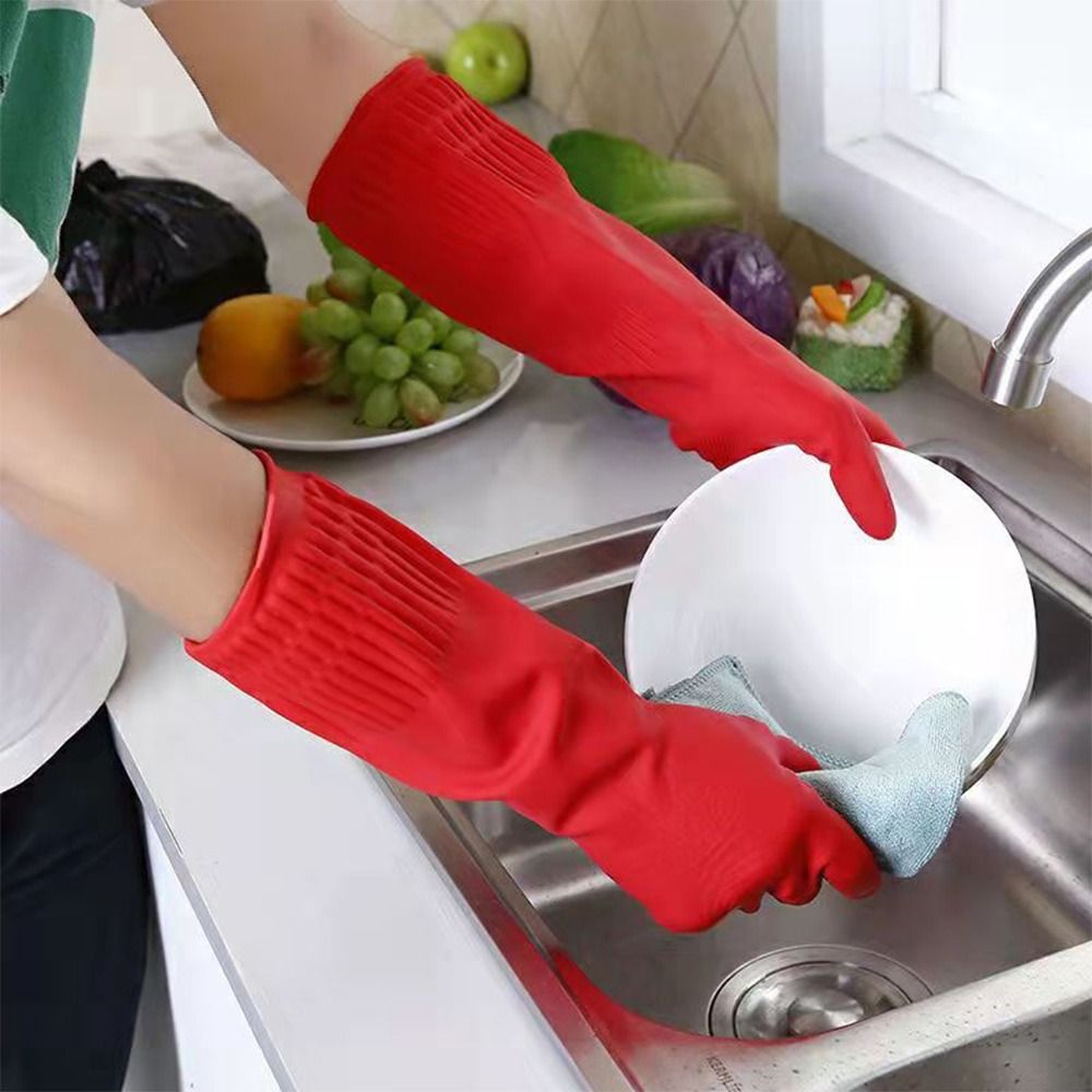 1 Pair Heavy Duty Rubber Glove - Dish Glove Rubber 评论和价格