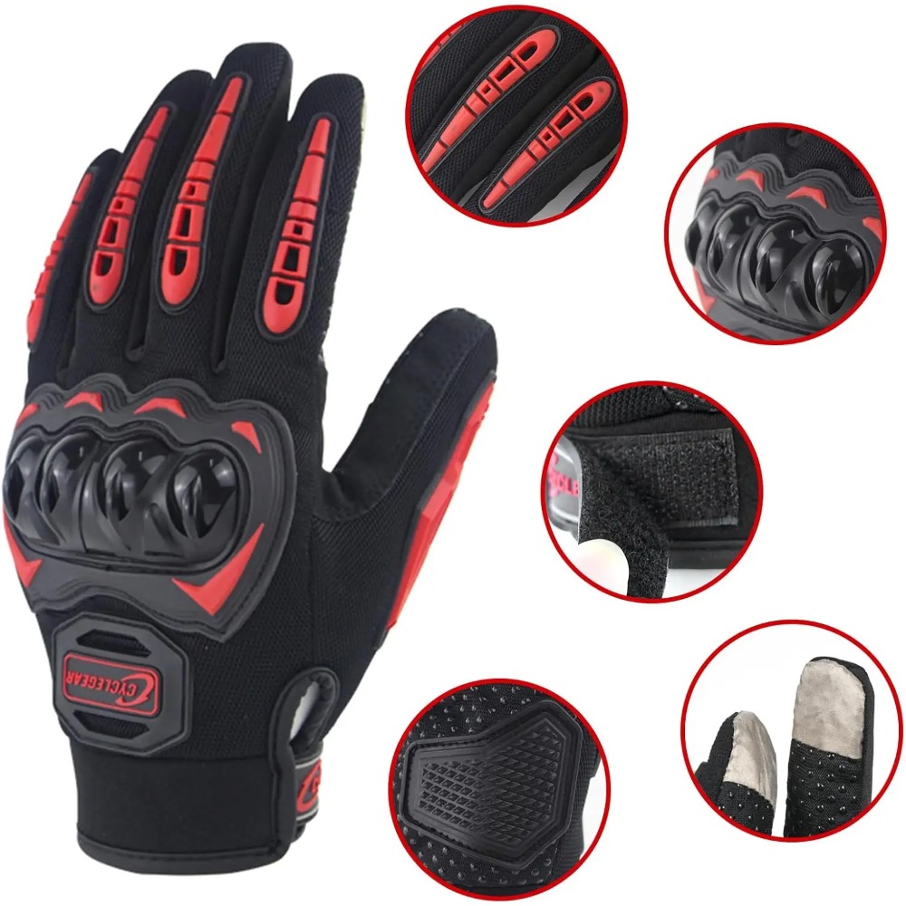 Motorcycle Gloves Summer Ridin - Motorcycle Glove Knuckle 评论和价格