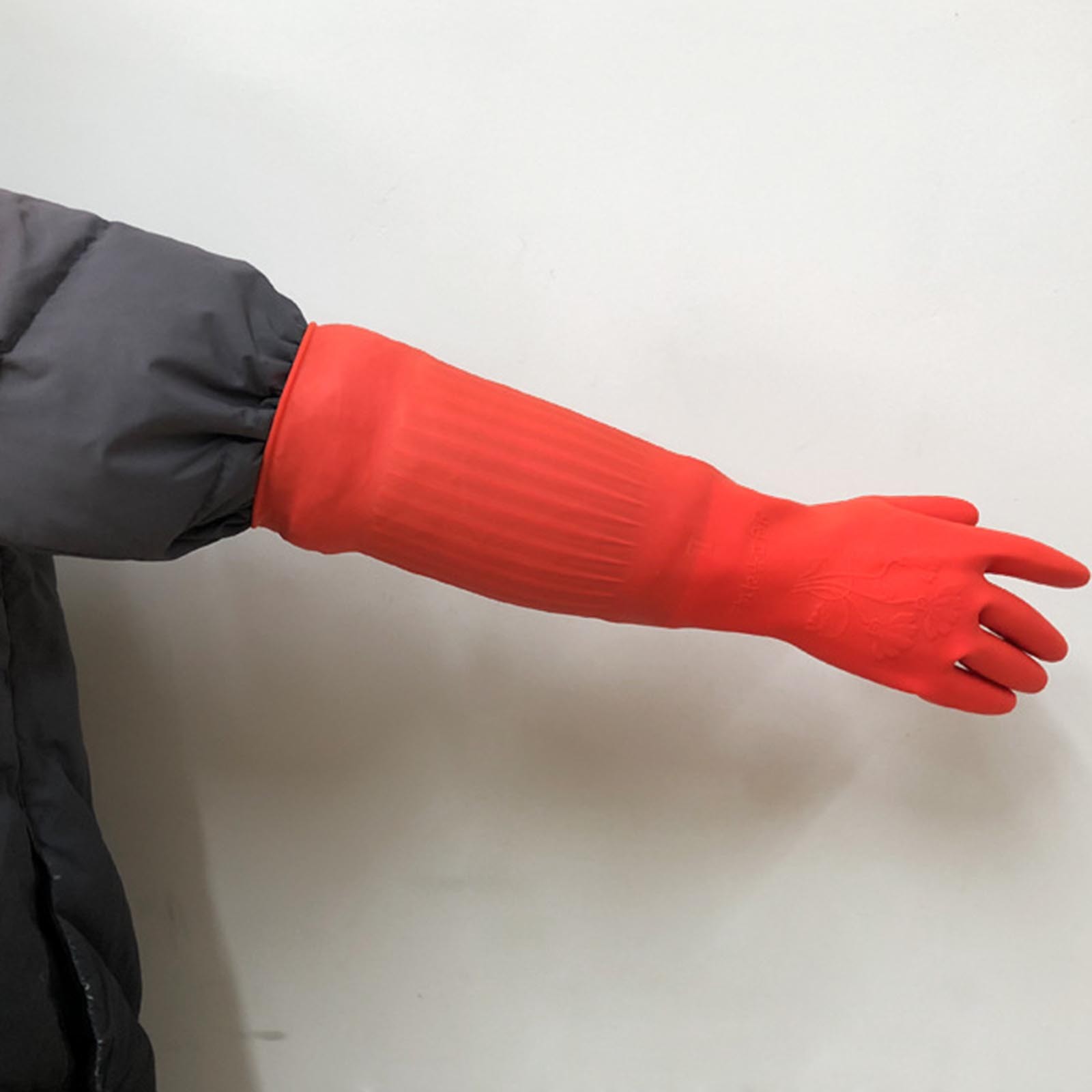 1pair Flexible Comfortable Rub - Dish Glove Rubber 评论和价格