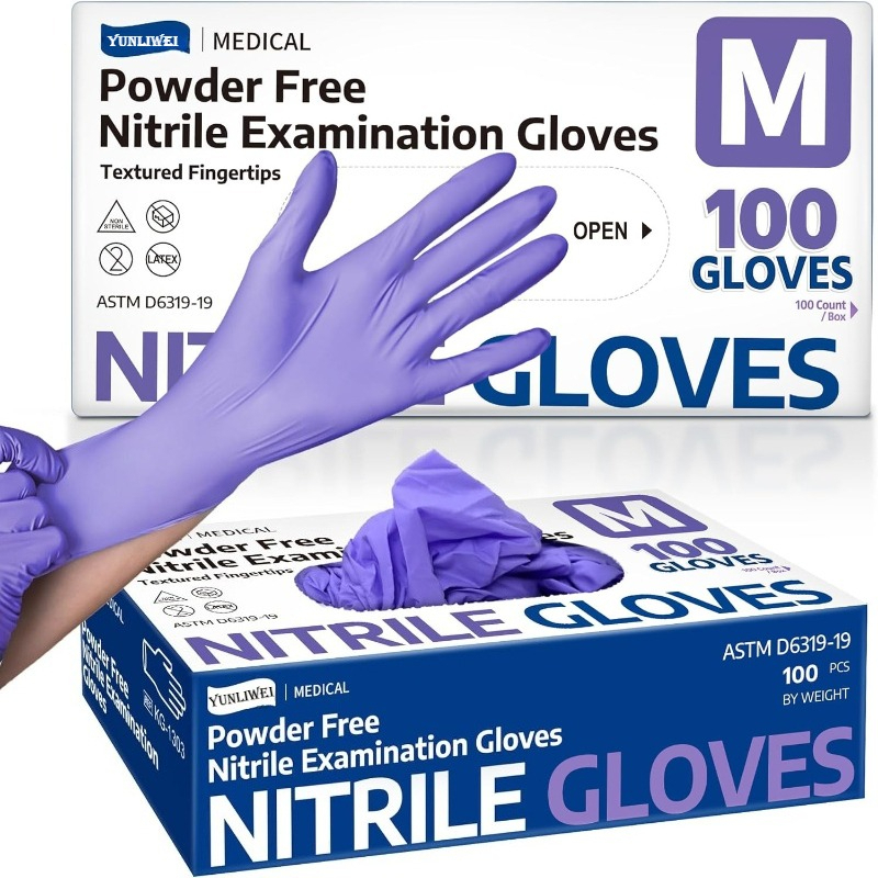 Disposable Gloves Purple Nitri - Exam Glove Nitrile 评论和价格