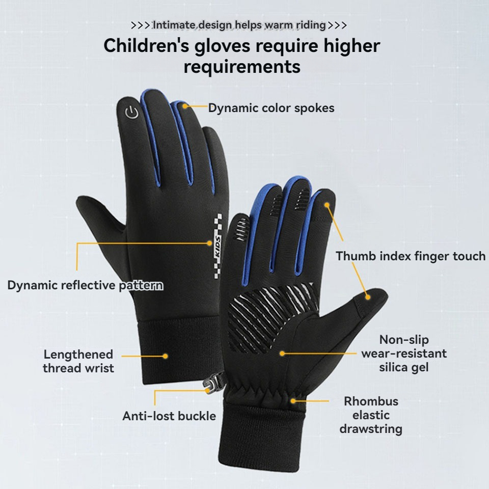 Winter Children's Gloves Padde - Ski Glove Waterproof 评论和价格