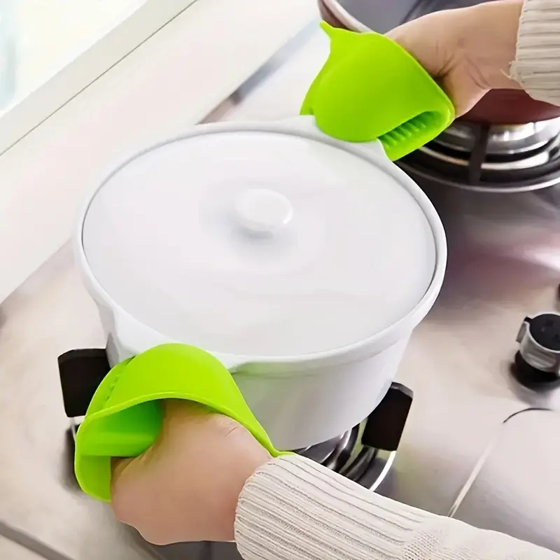 2Pcs Silicone Pot Holder Glove - Oven Mitt Silicone 评论和价格