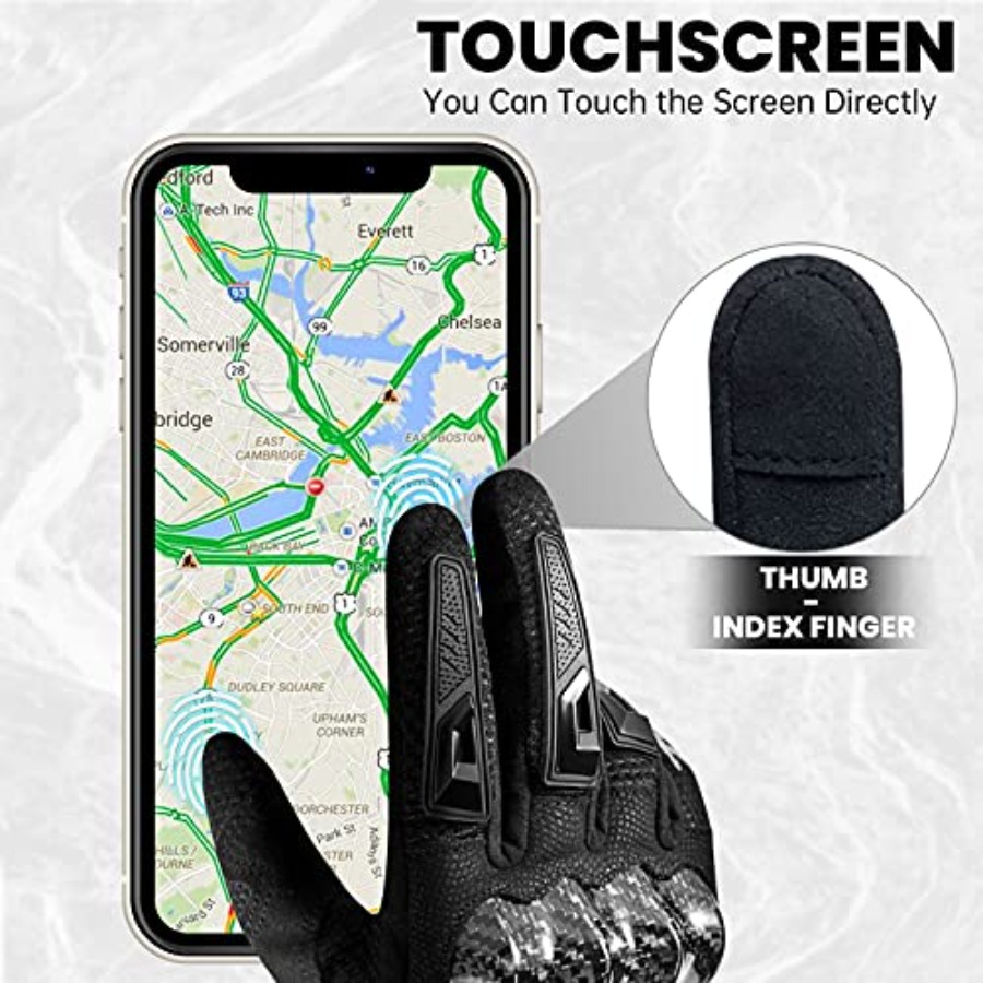 Motorcycle Gloves Touchscreen  - Motorcycle Glove Knuckle 评论和价格