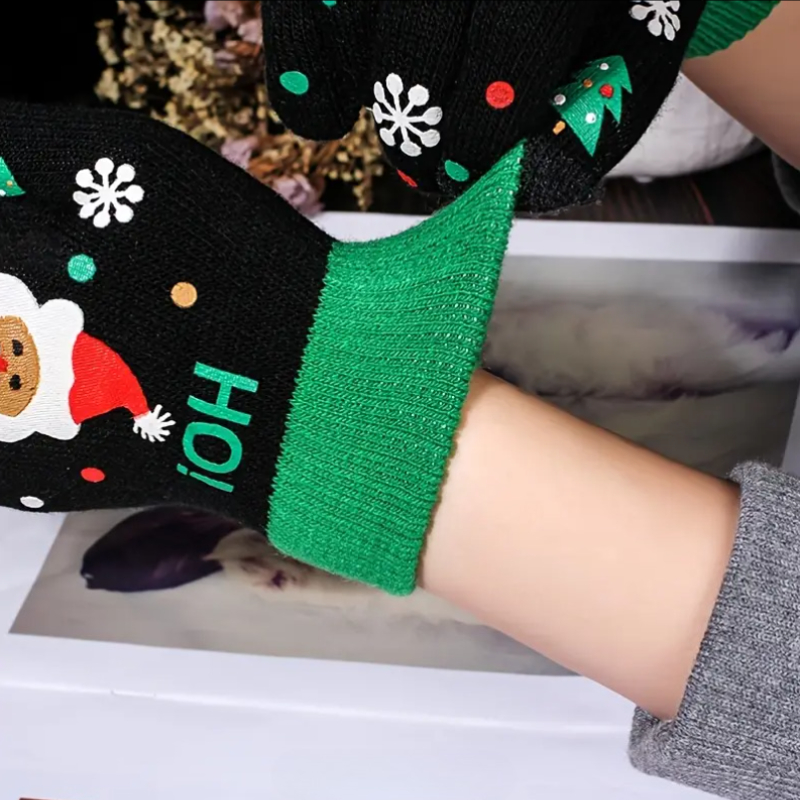 1-20Pairs Winter Knit Gloves T - Wool Glove Lined 评论和价格