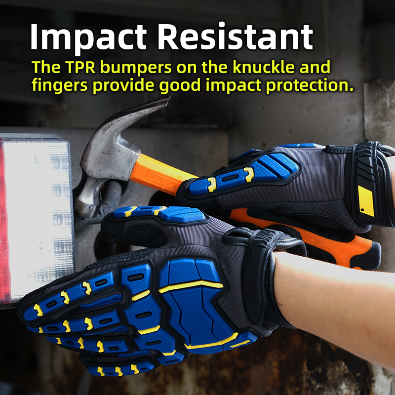 TPR Impact Resistant Work Glov - Work Glove Impact 评论和价格