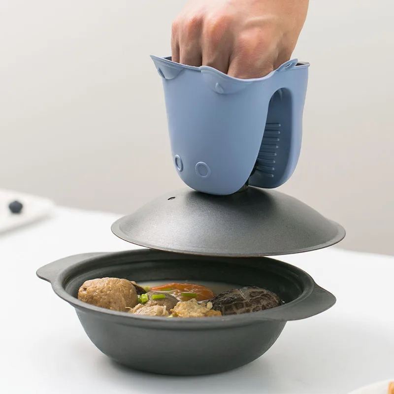 Thickened High-Temperature Res - Oven Mitt Silicone 评论和价格